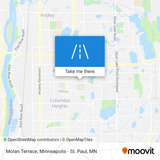 Mapa de Molan Terrace
