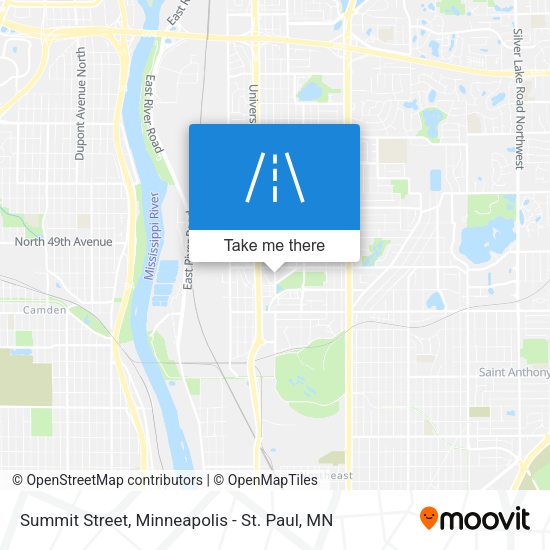 Mapa de Summit Street