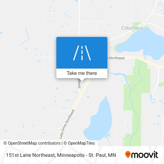 Mapa de 151st Lane Northeast