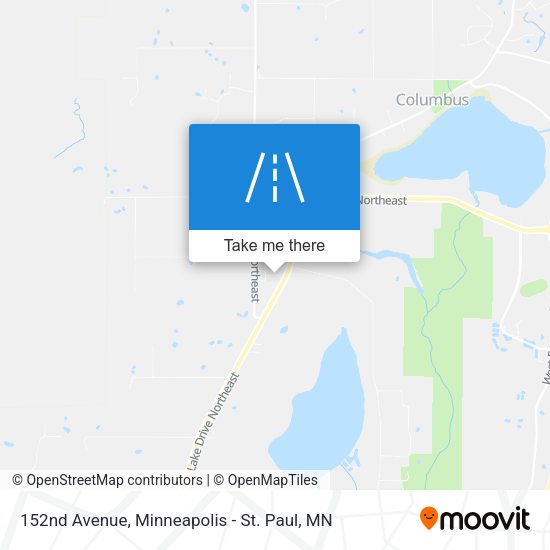 152nd Avenue map