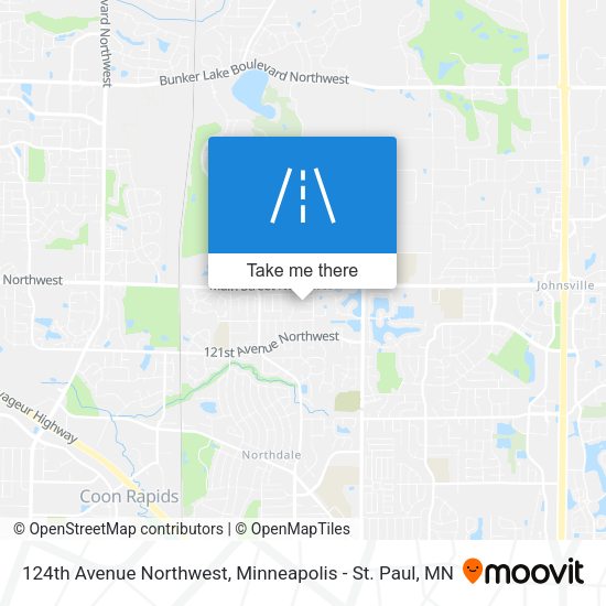 Mapa de 124th Avenue Northwest