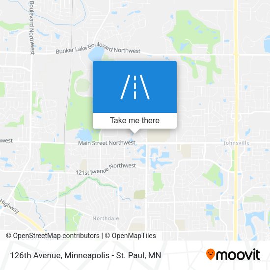 126th Avenue map
