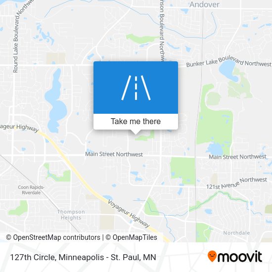 127th Circle map