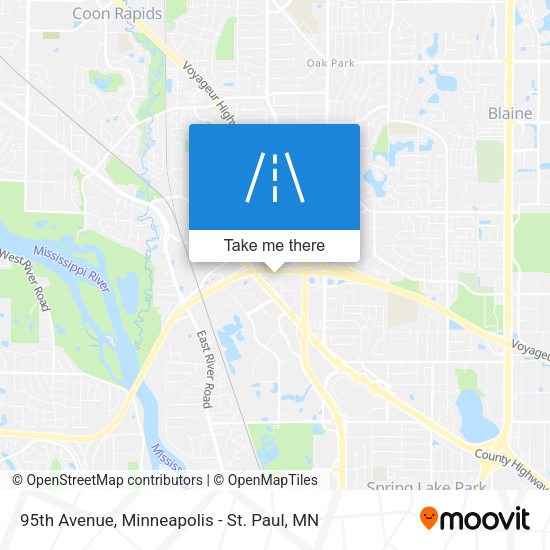 Mapa de 95th Avenue