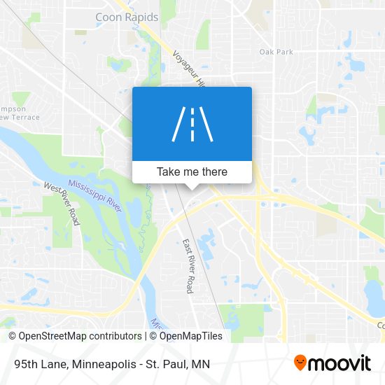 Mapa de 95th Lane