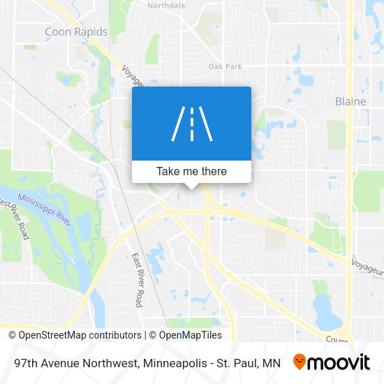 Mapa de 97th Avenue Northwest