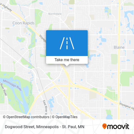 Dogwood Street map