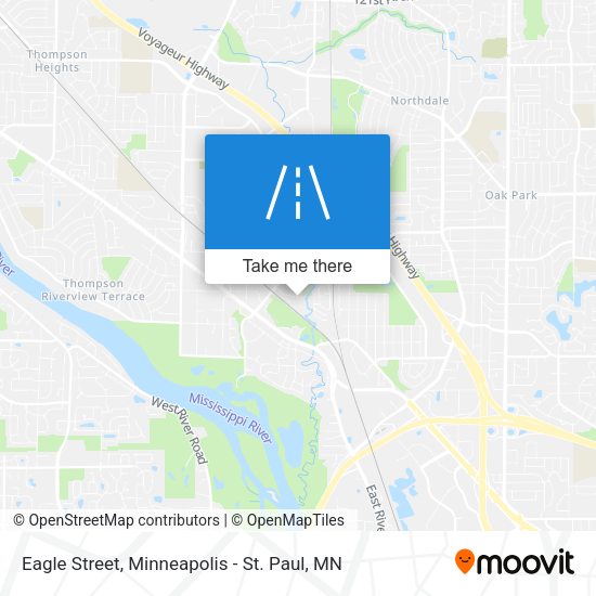 Eagle Street map