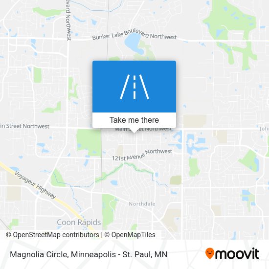 Magnolia Circle map