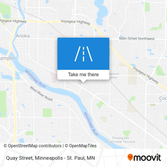 Quay Street map