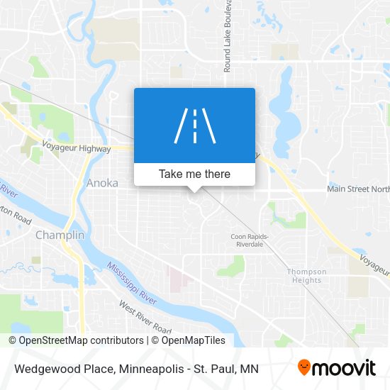 Wedgewood Place map