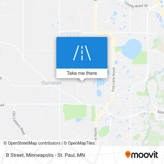 Mapa de B Street