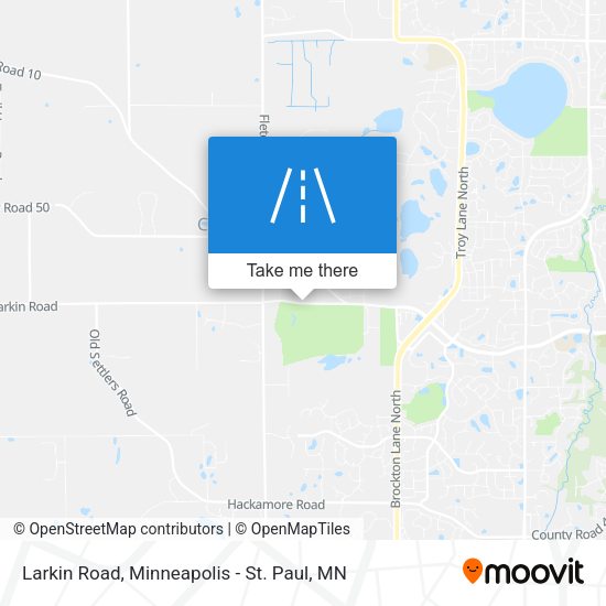 Mapa de Larkin Road