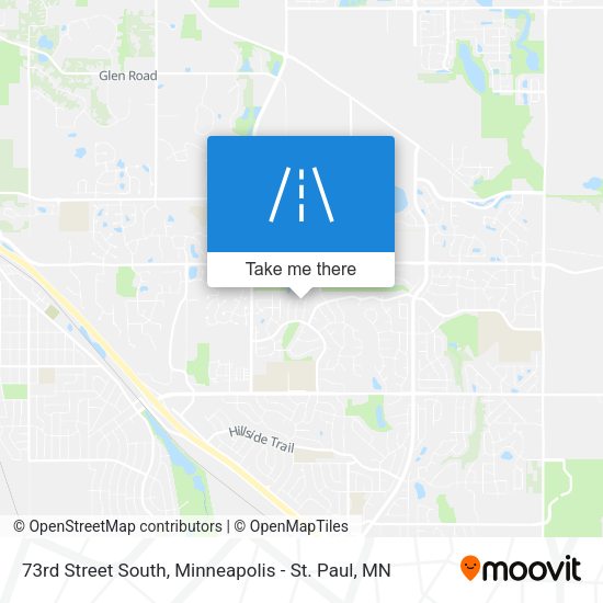 73rd Street South map