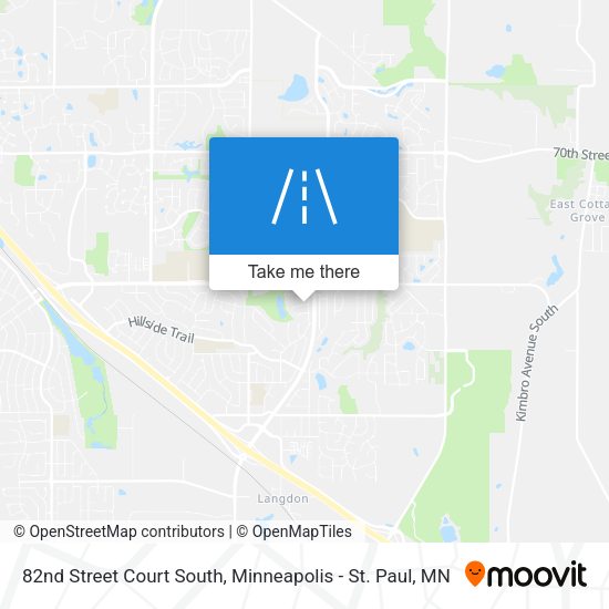 Mapa de 82nd Street Court South