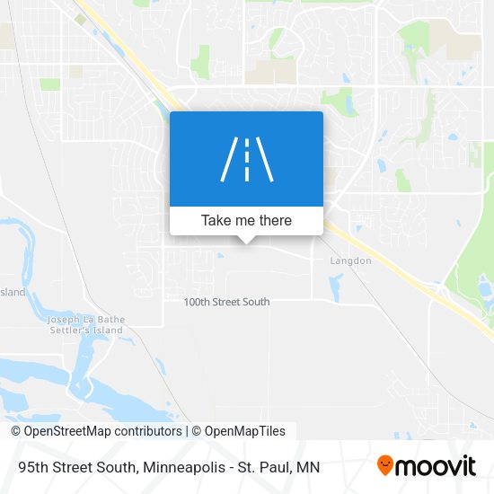 Mapa de 95th Street South