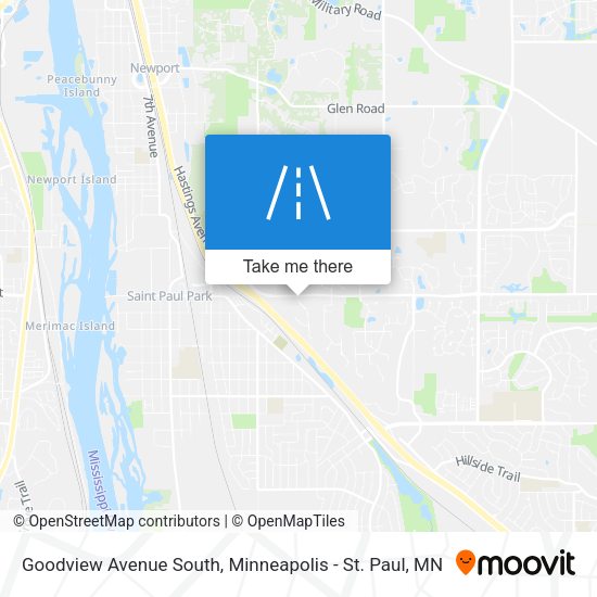 Goodview Avenue South map