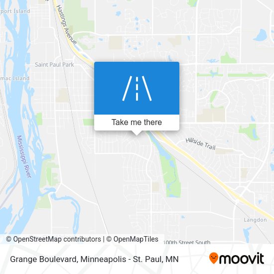 Grange Boulevard map