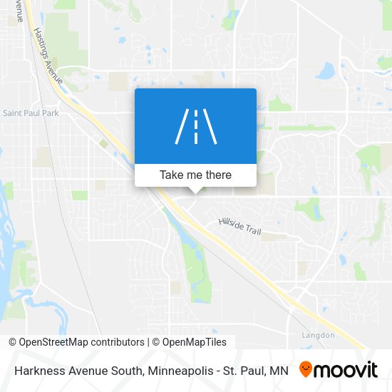 Mapa de Harkness Avenue South