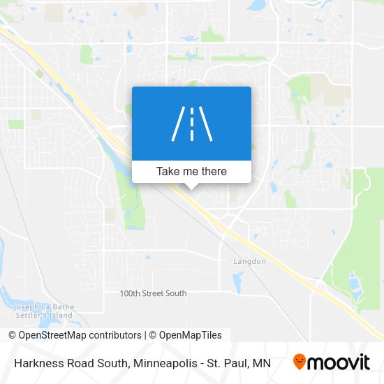 Harkness Road South map
