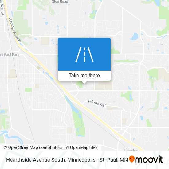 Mapa de Hearthside Avenue South