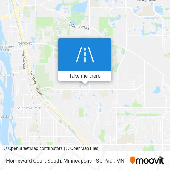 Homeward Court South map