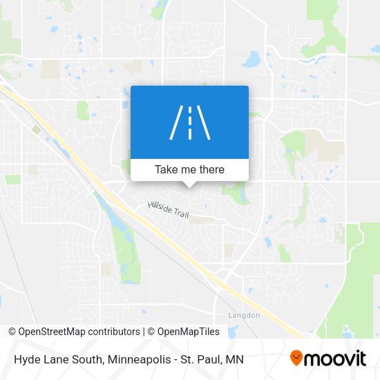 Mapa de Hyde Lane South