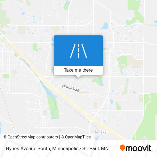 Mapa de Hynes Avenue South