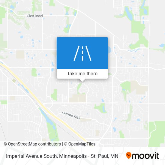 Imperial Avenue South map