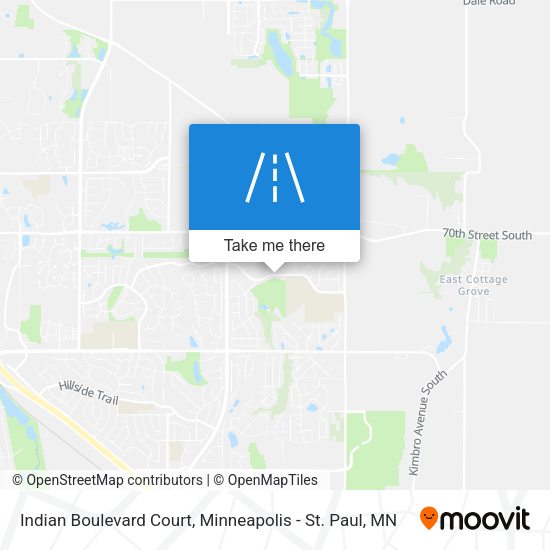 Indian Boulevard Court map