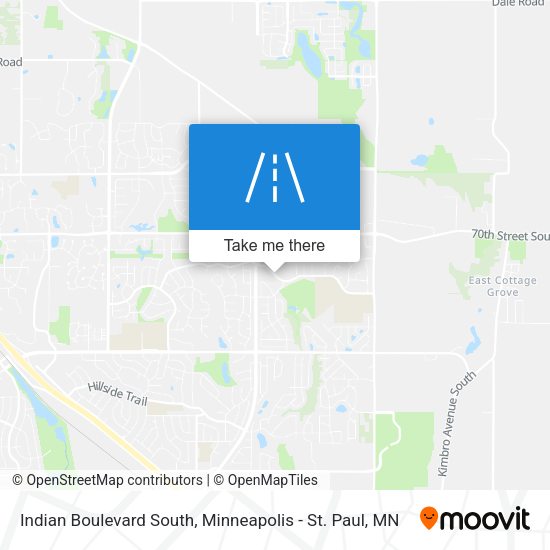 Mapa de Indian Boulevard South
