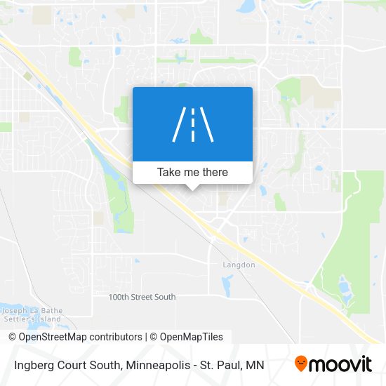 Mapa de Ingberg Court South