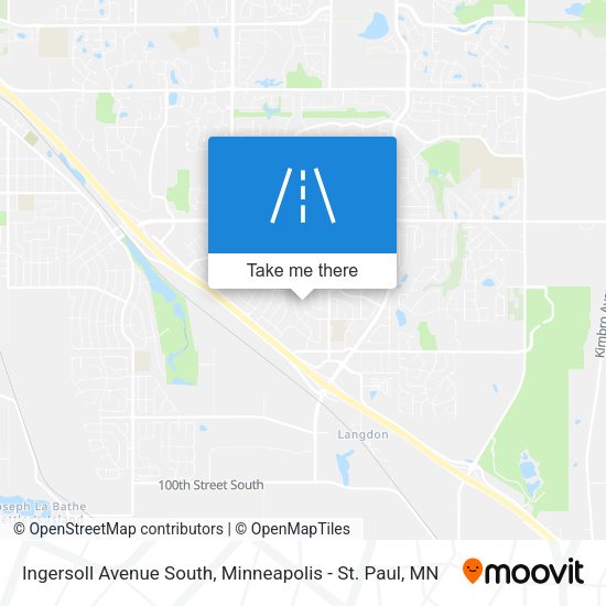 Mapa de Ingersoll Avenue South