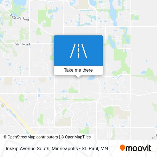 Mapa de Inskip Avenue South
