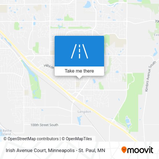 Irish Avenue Court map
