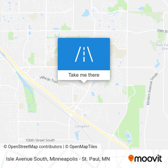 Isle Avenue South map