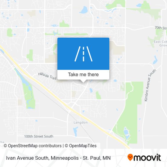Mapa de Ivan Avenue South