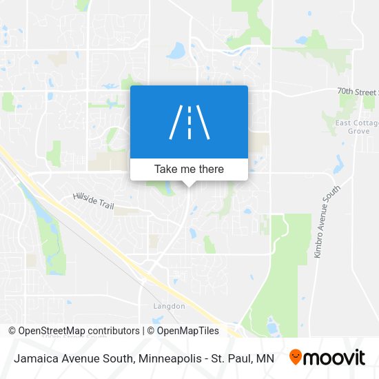 Jamaica Avenue South map