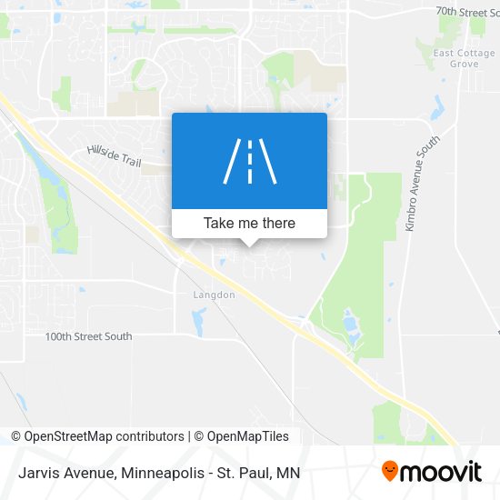 Jarvis Avenue map