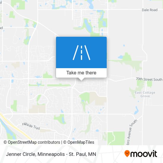 Mapa de Jenner Circle