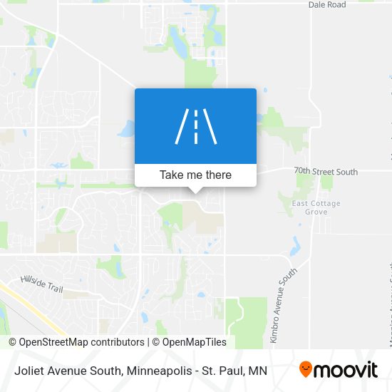 Joliet Avenue South map