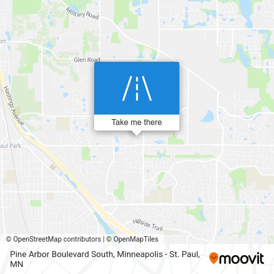 Mapa de Pine Arbor Boulevard South
