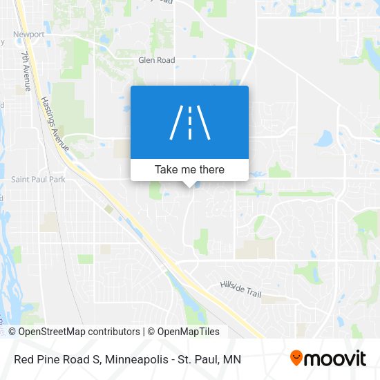Red Pine Road S map