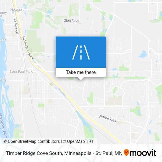 Timber Ridge Cove South map
