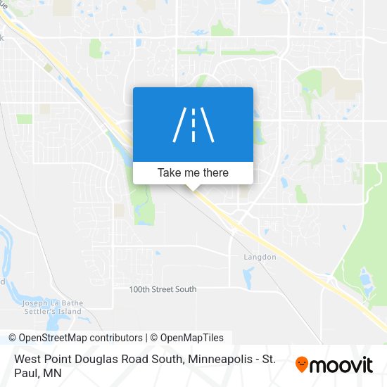 West Point Douglas Road South map