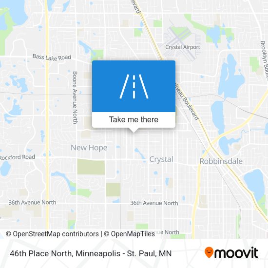 Mapa de 46th Place North