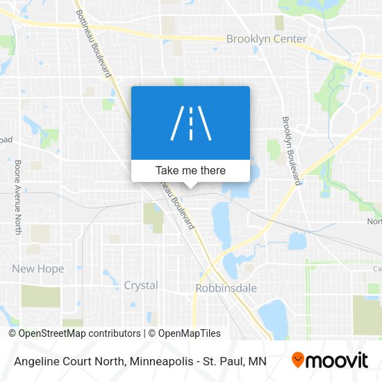 Angeline Court North map