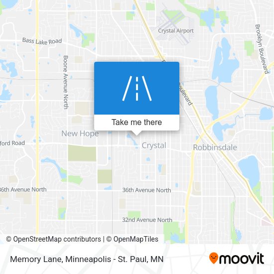 Memory Lane map