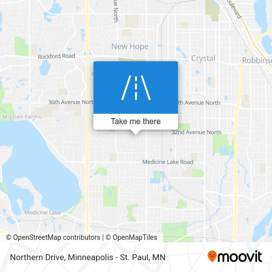 Mapa de Northern Drive