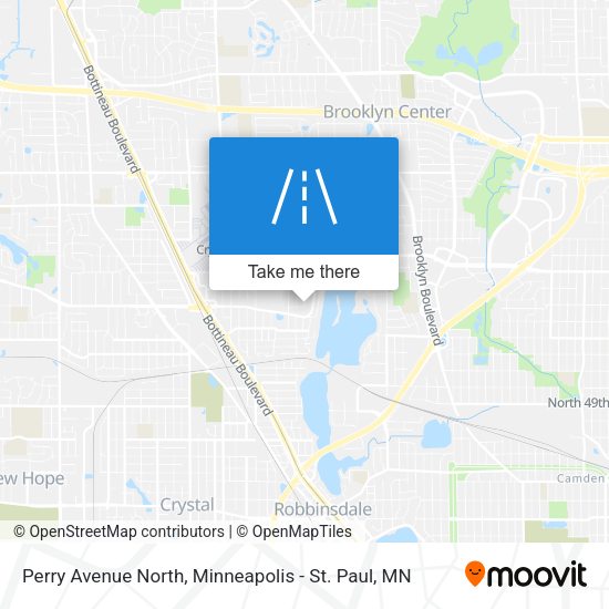 Mapa de Perry Avenue North